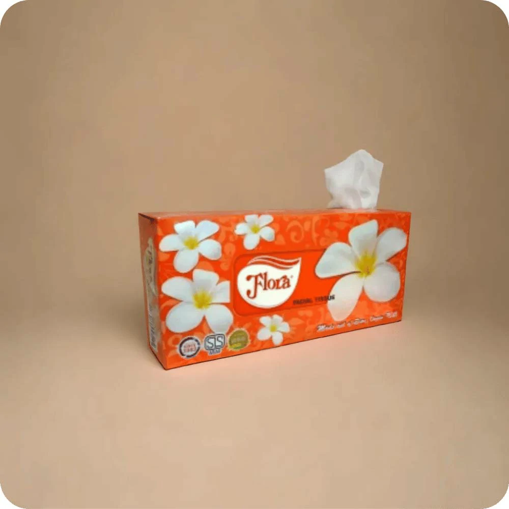 FLORA FACIAL TISSUE 160 SHEETS