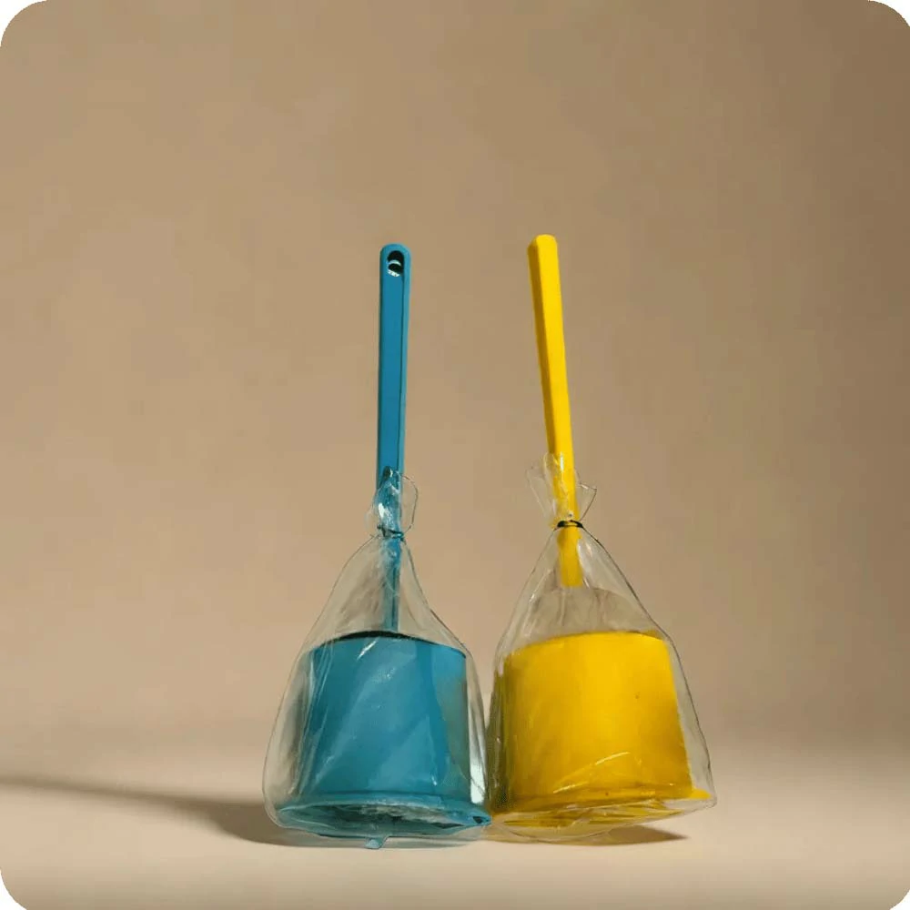 Cup Toilet Bowl Brush set