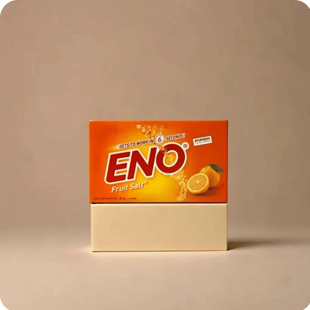 Eno Fruit Salt Orange Flavourantacid Powder 5*5G