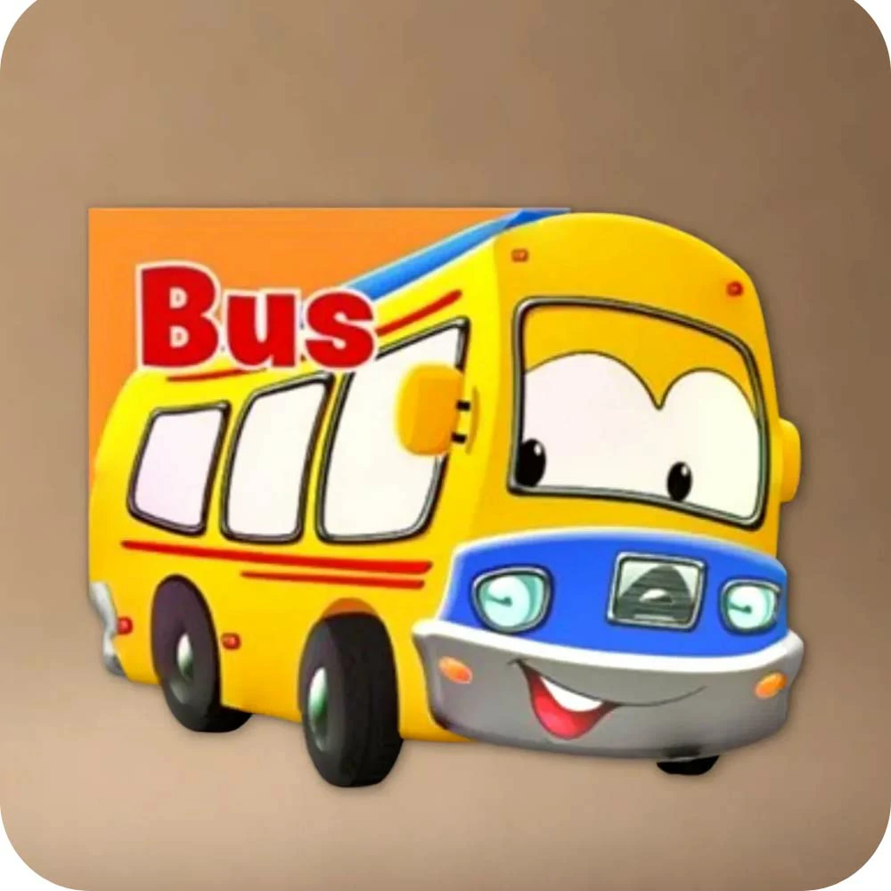 Bus : Cutout Board Book