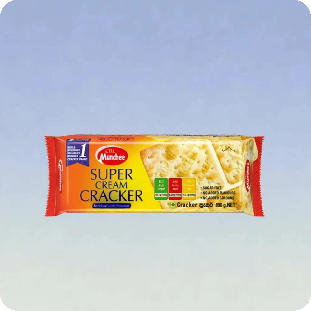 Munchee Super Cream Cracker 190G