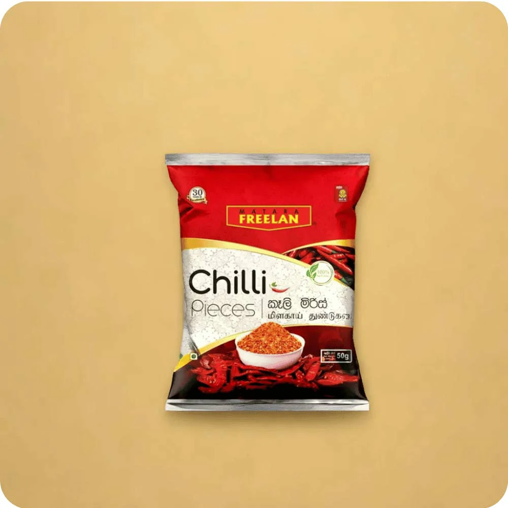Chilli Pieces 100g freelan