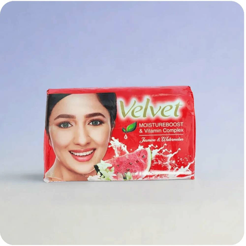 Velvet Soap Jasmine and Watermelon- 95g