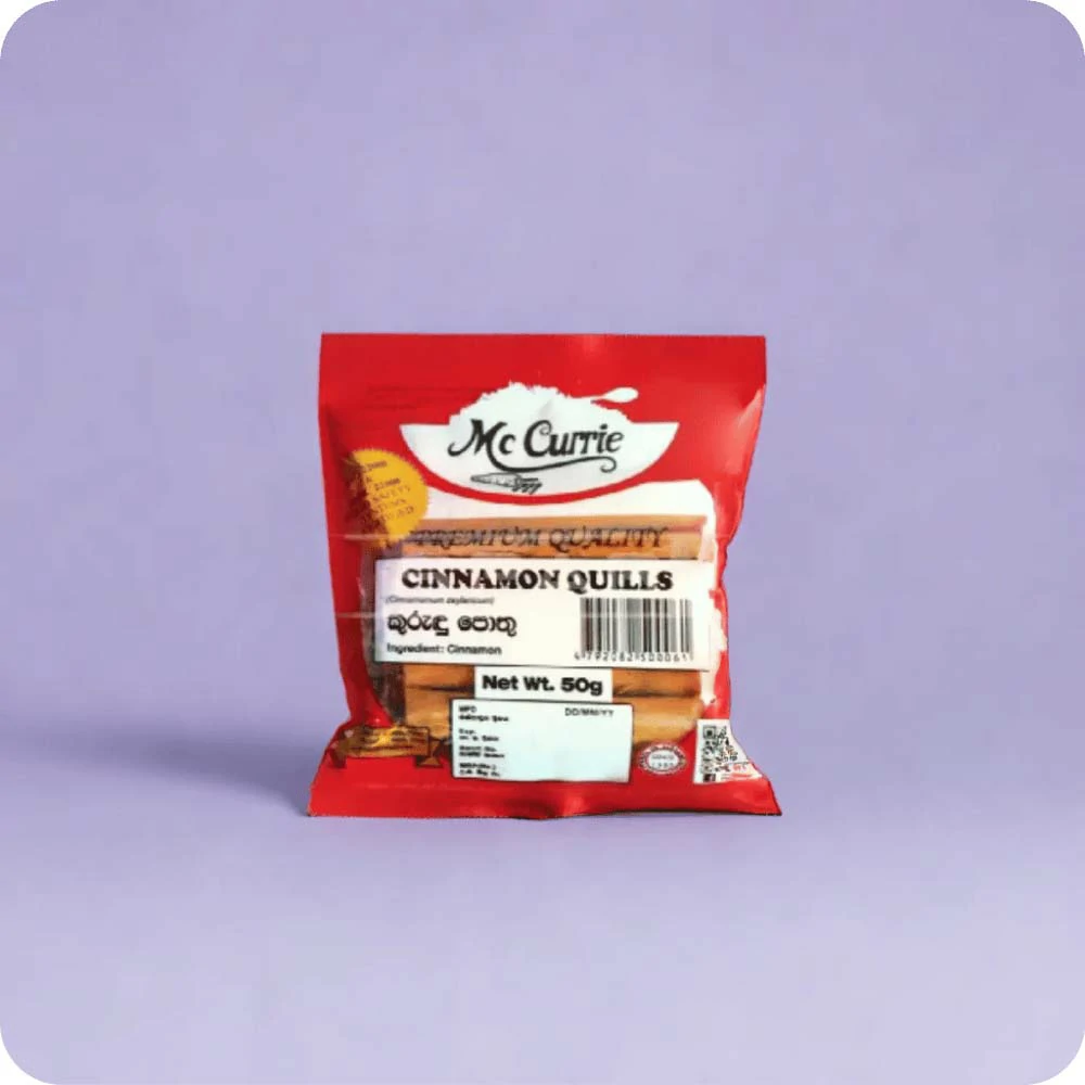Mc Currie Cinnamon Quills 50g