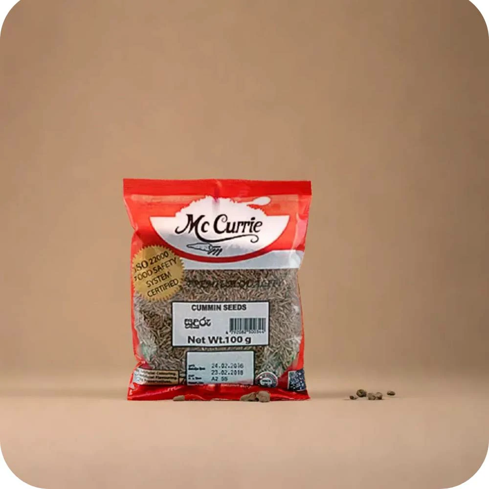MC Currie Cummin Seeds 100g - Spices and Seasoning