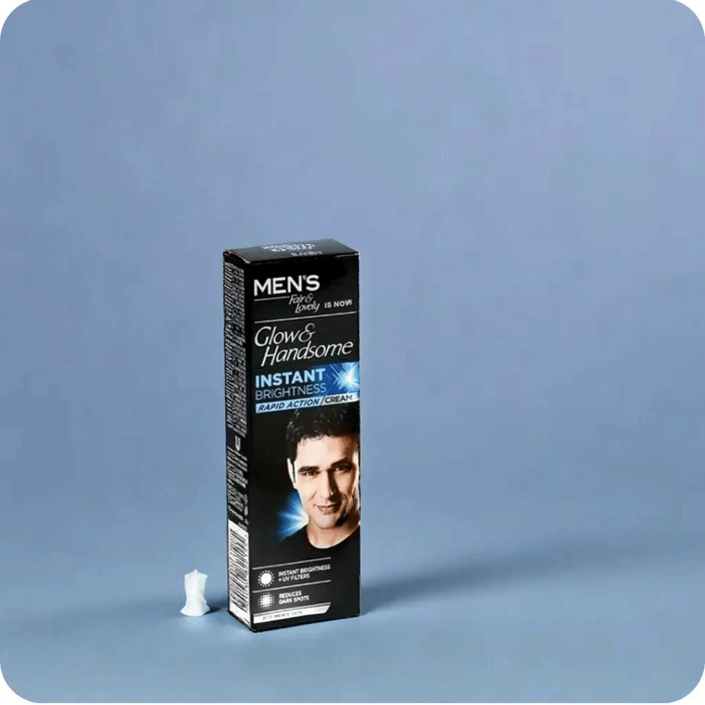 Men's Glow & Handsome Instant Brightness Rapid Action Face Cream 50g - Fair and lovely