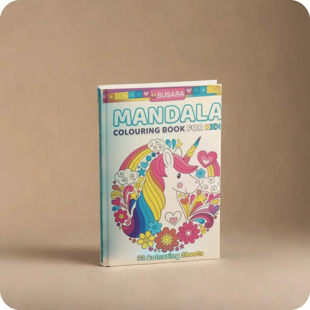 MANDALA Colouring Book for Kids
