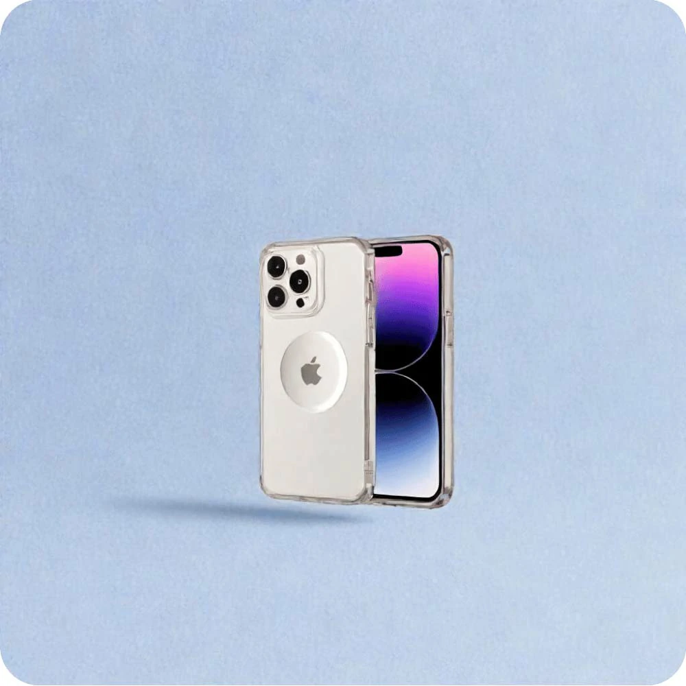 iphone  clear case magnetic