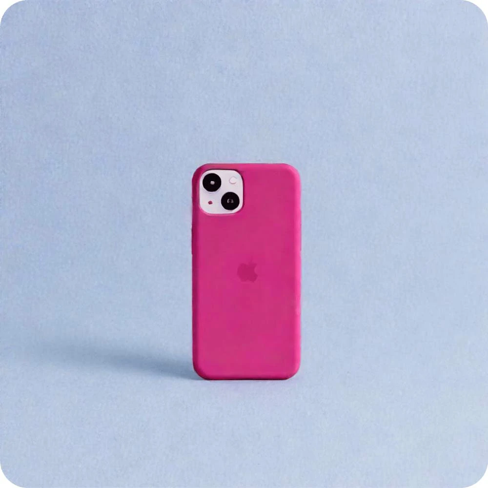 iPhone 14 silicon Case - Square Camera Hole