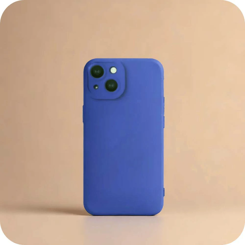 iPhone 13 silicon Case - 2 Fine Camera Holes