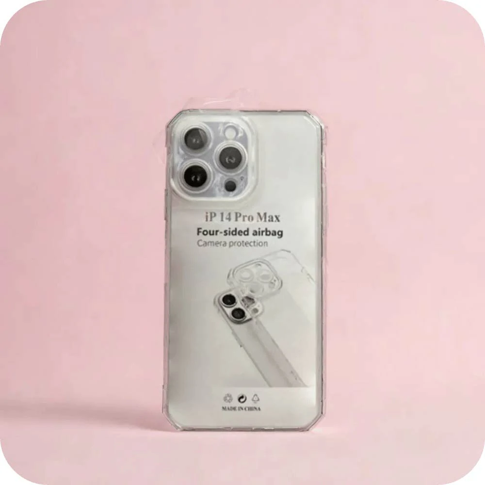 iPhone 14 12 13 Pro Max - 4 Sided Air Bag Protection Back Cover