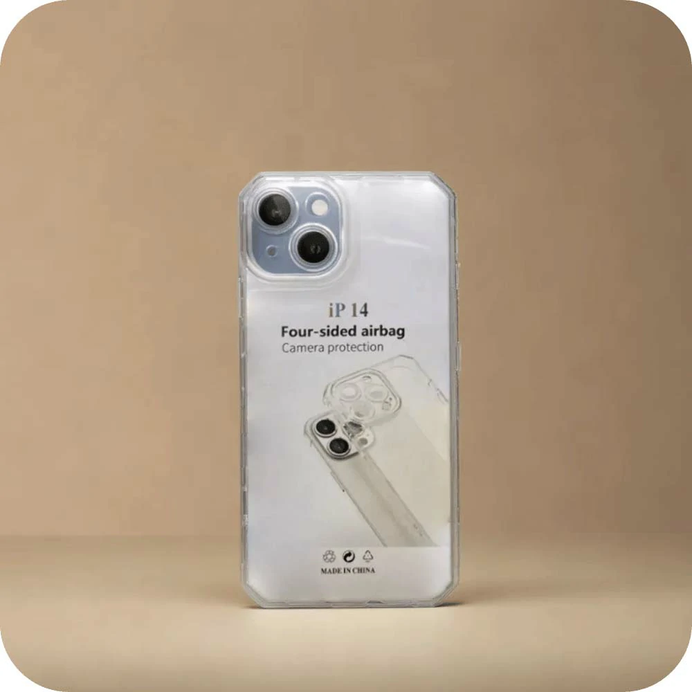 iPhone 13 14 15  - 4 Sided Air Bag Protection Back Cover