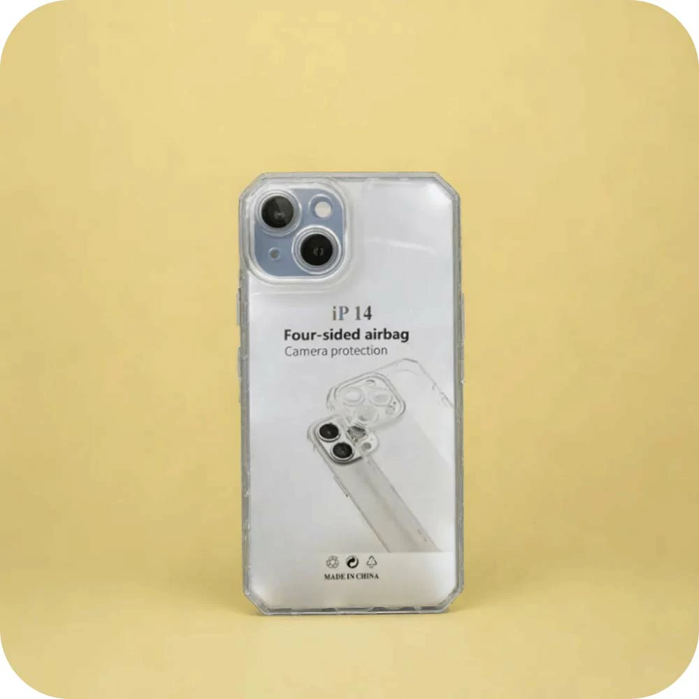 iPhone 14 15 Plus - 4 Sided Air Bag Protection Back Cover