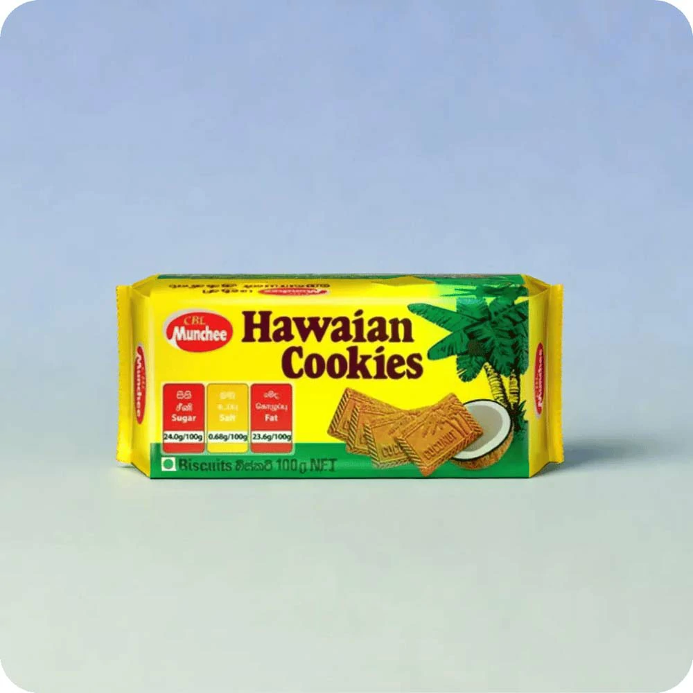 Manchee Hawaian Cookies 100g