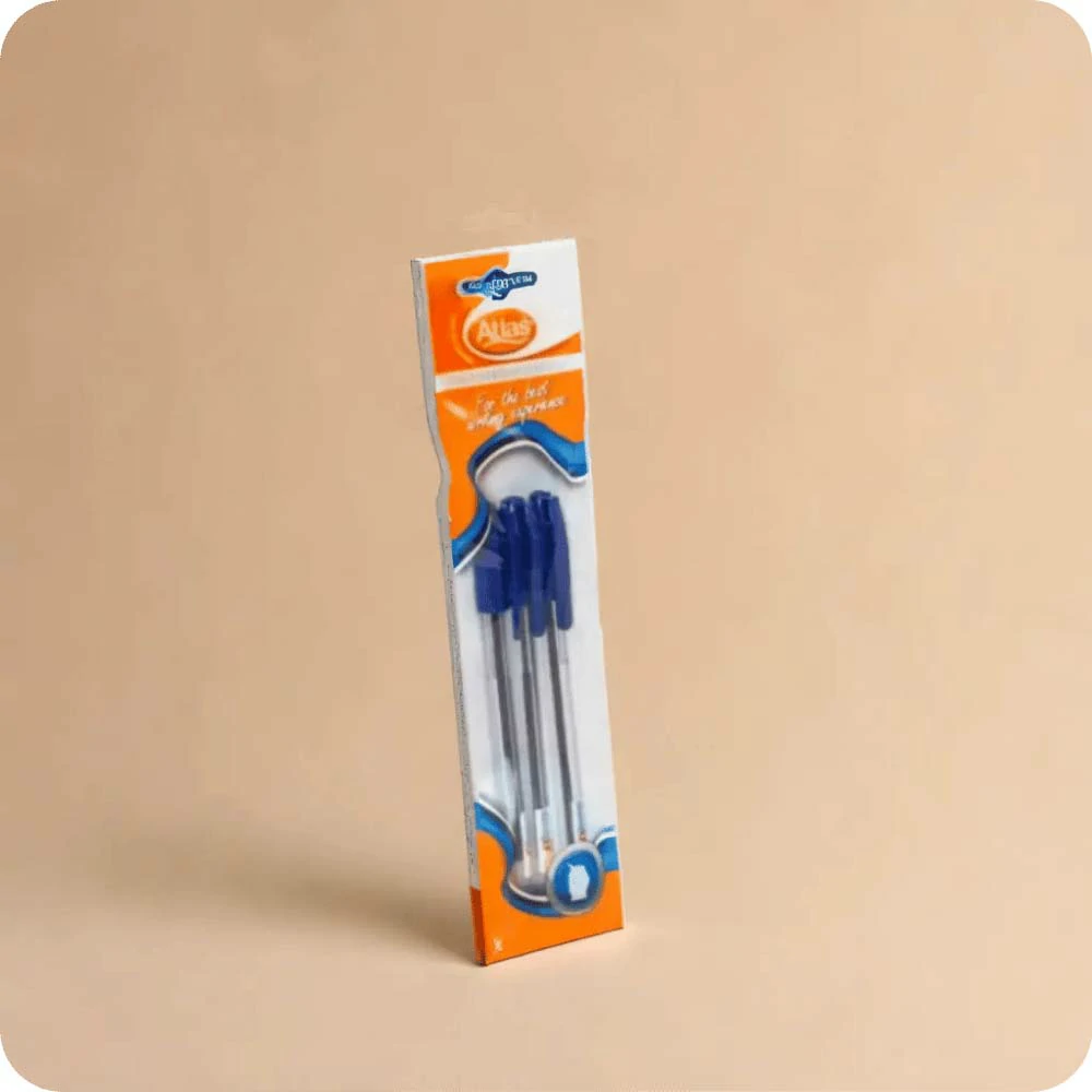 Atlas Chooty T - 3X Blue Pens Pack