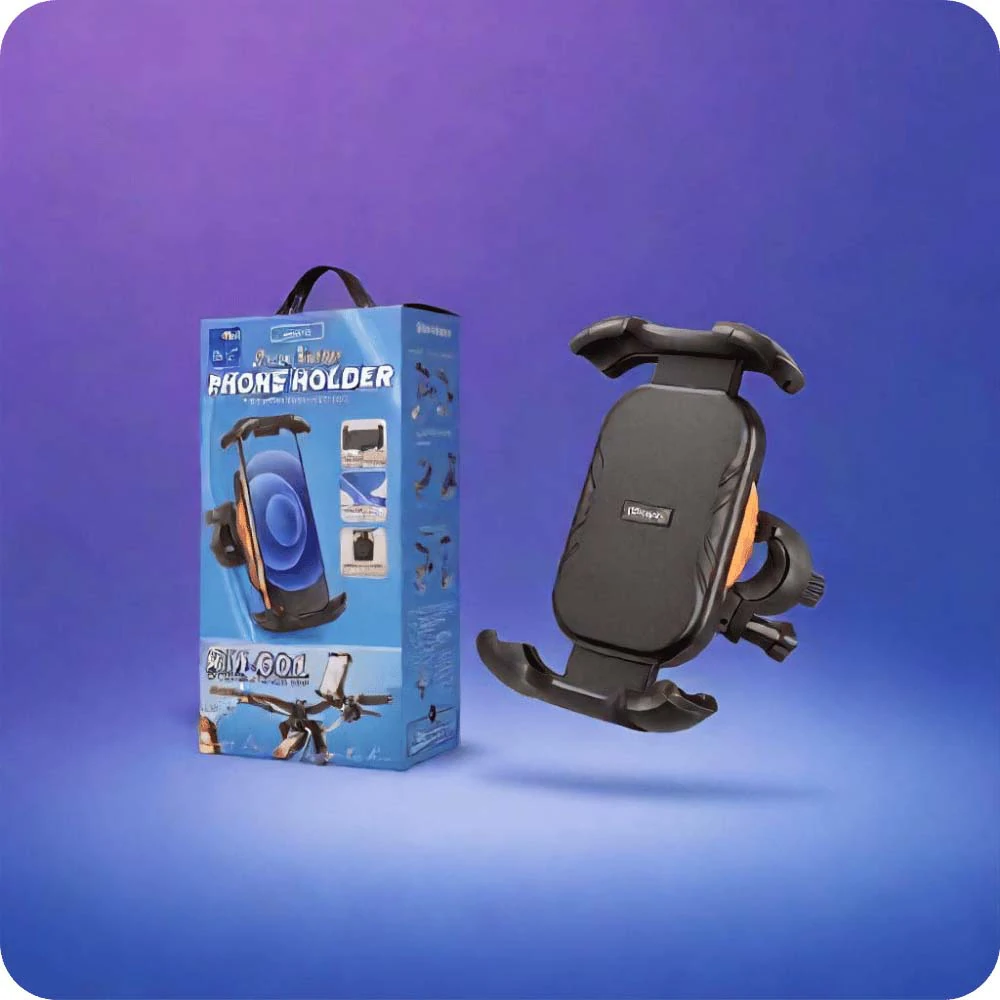 Universe Phone Holder REMAX RM-C01 Rotary Ring Lock Fix For Motorcycle/ Bicyclen