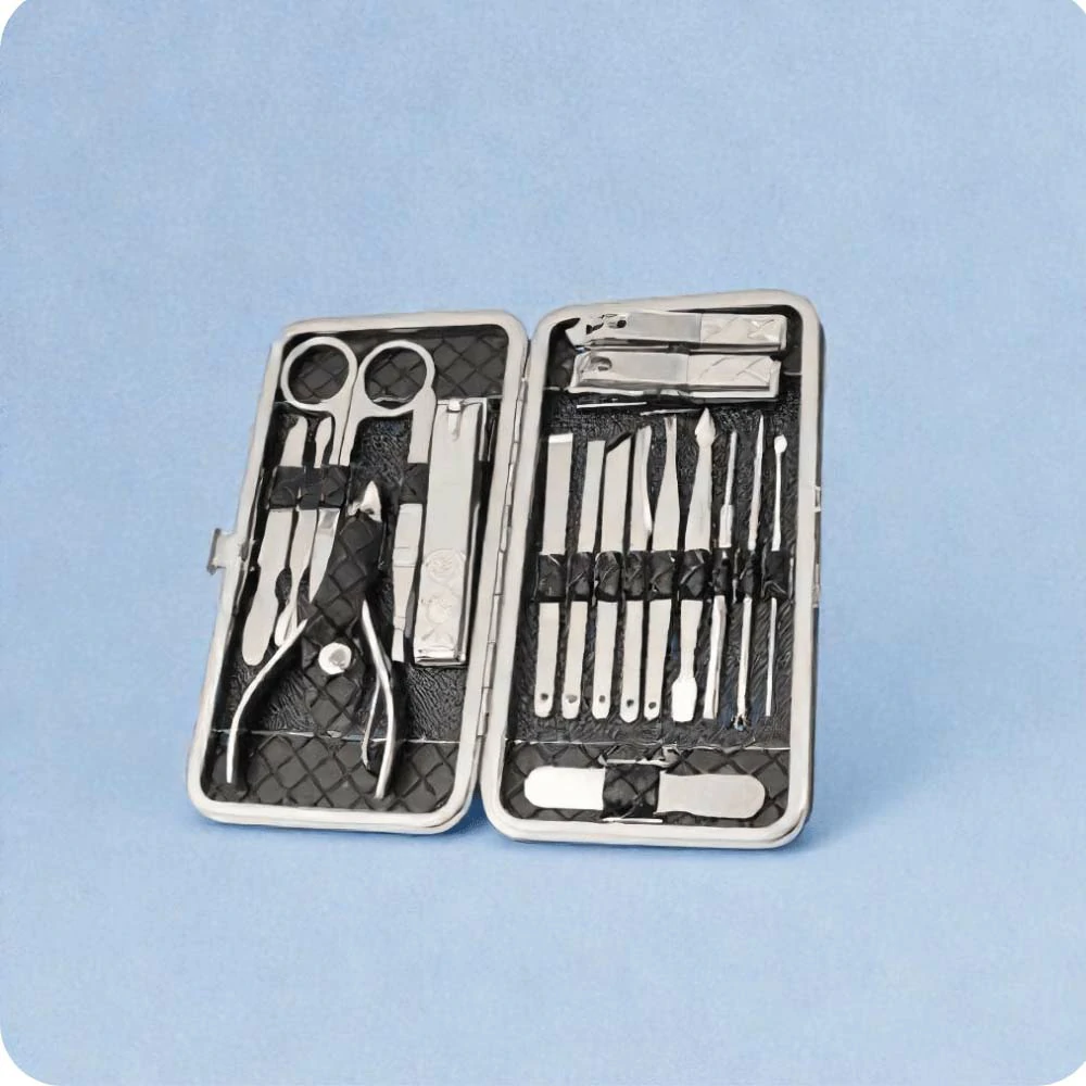 Nail Clippers Manicure Set - 18Pcs Stainless Steel