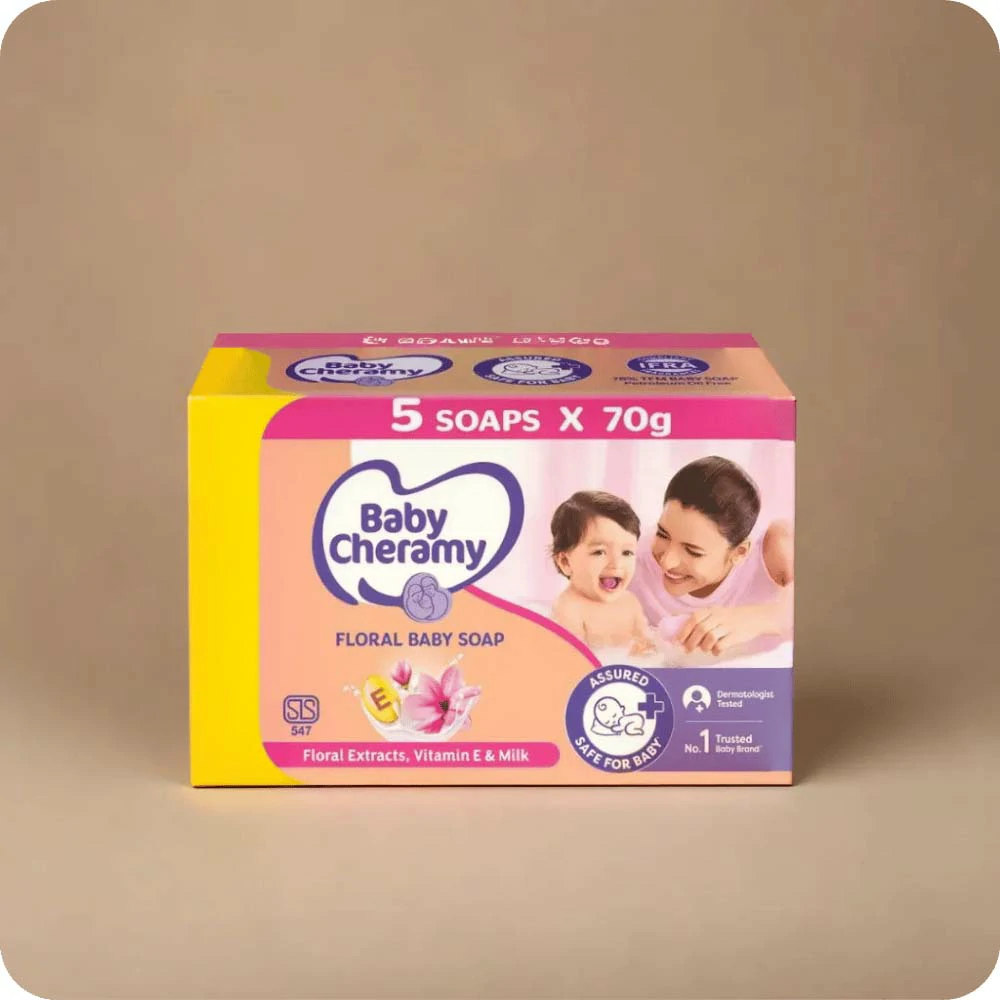 Baby Cheramy - 5 Soaps x 70g