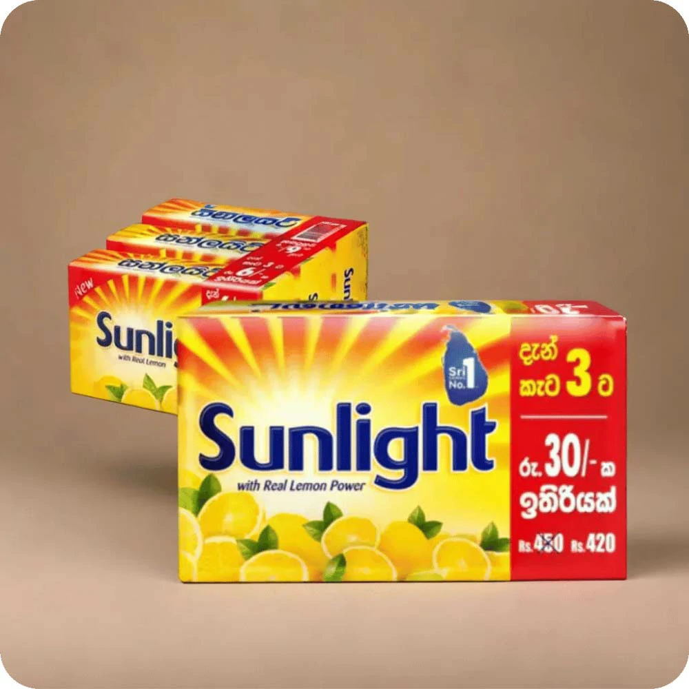 Sunlight Yellow 3 Soaps Budget Pack