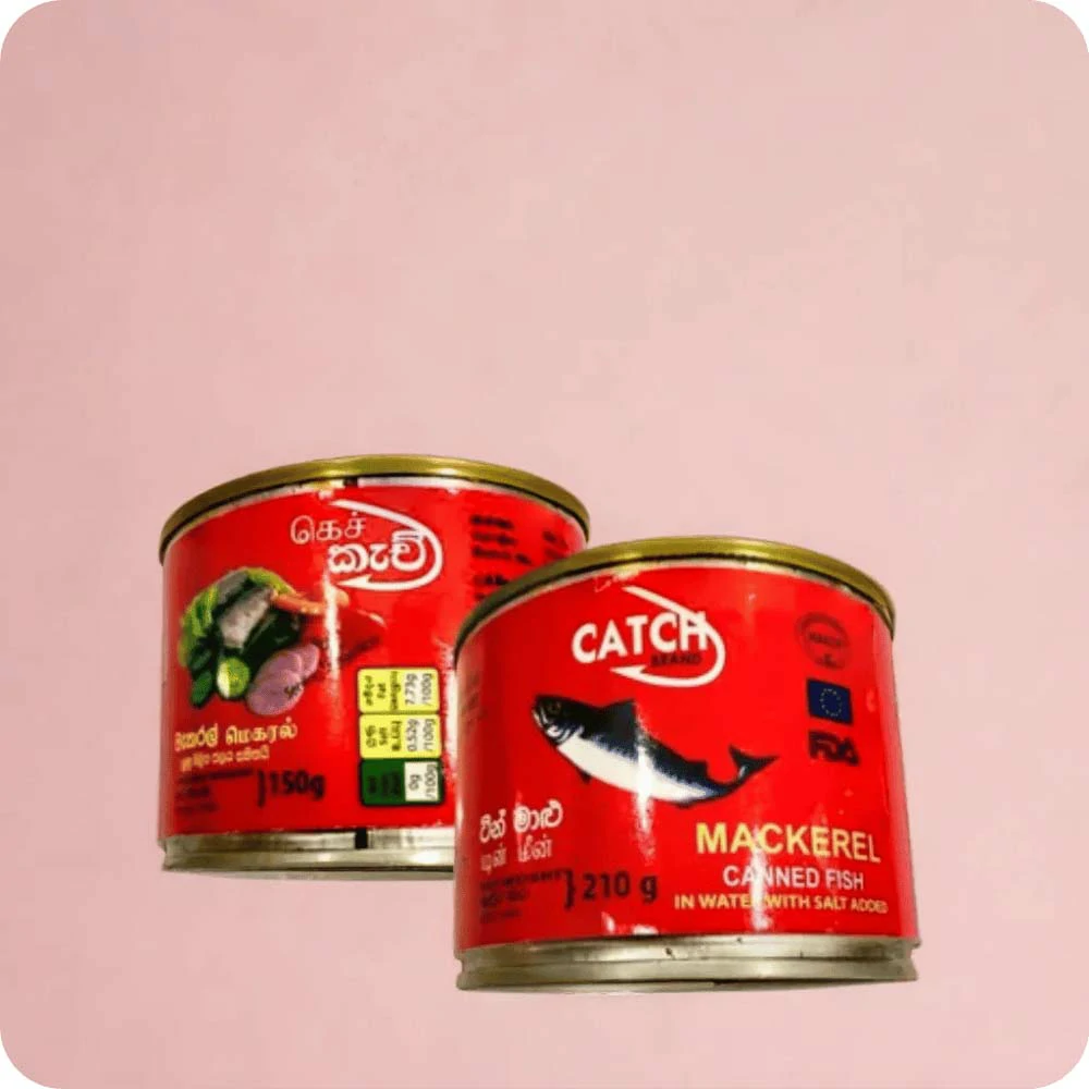Catch Brand Mackerel Canned Fish 210g