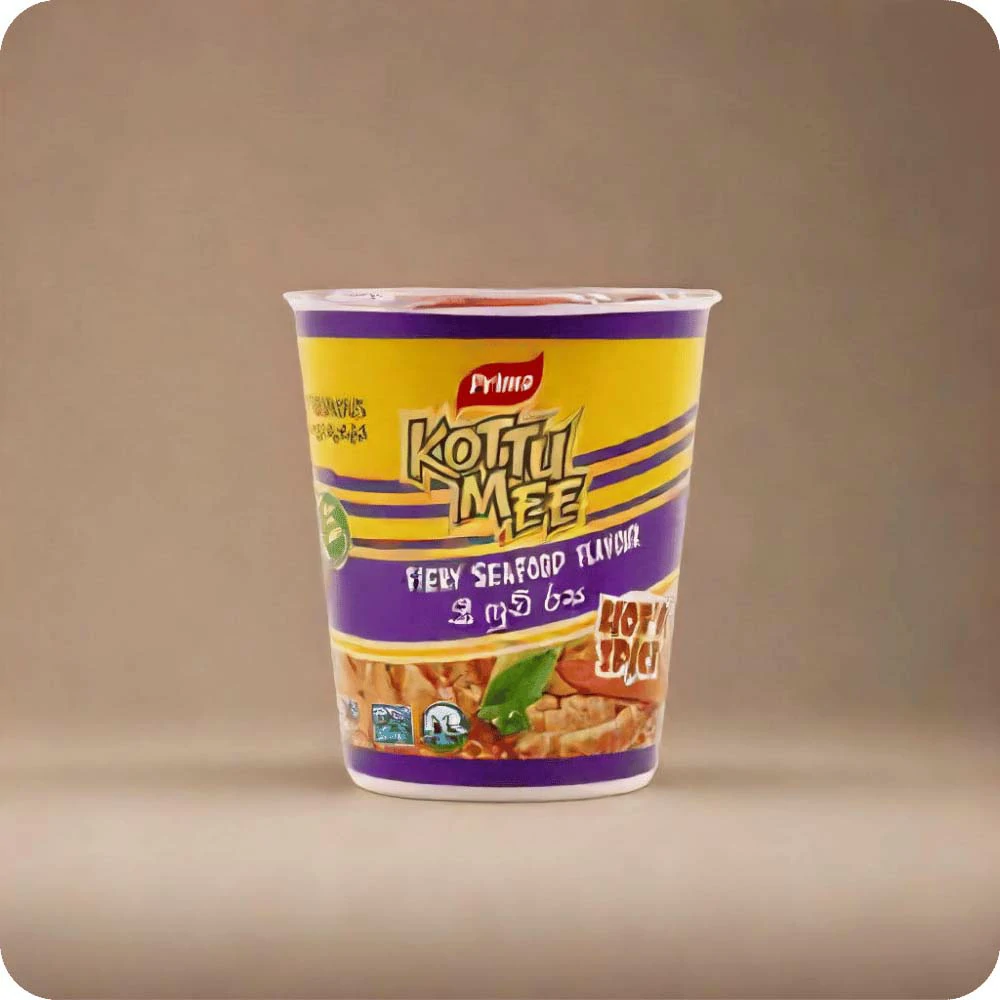 Prima Kottu Mee Noodles Cup - Fiery SeaFood Flavoured