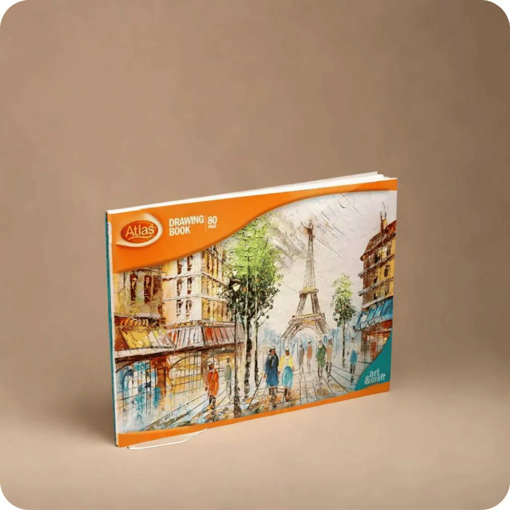 Atlas A4 Drawing Book Small 80Pgs
