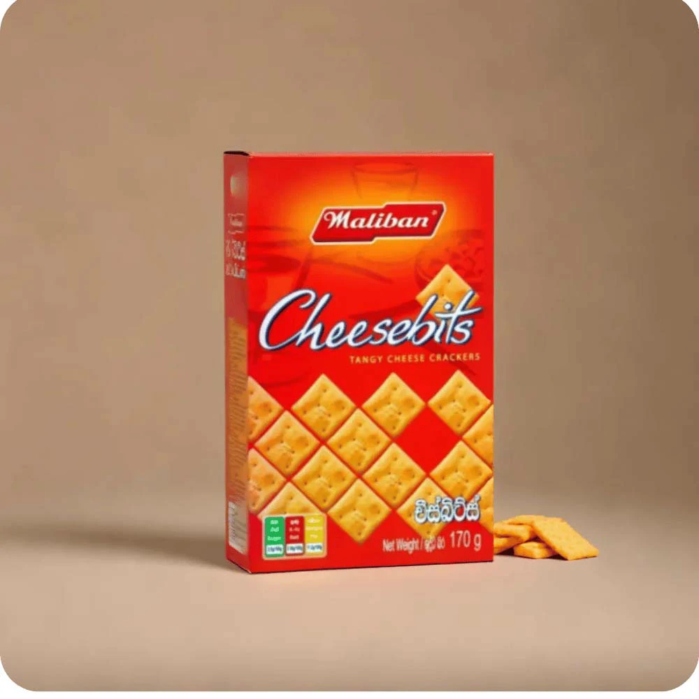 Maliban Cheesebits Biscuit 170g
