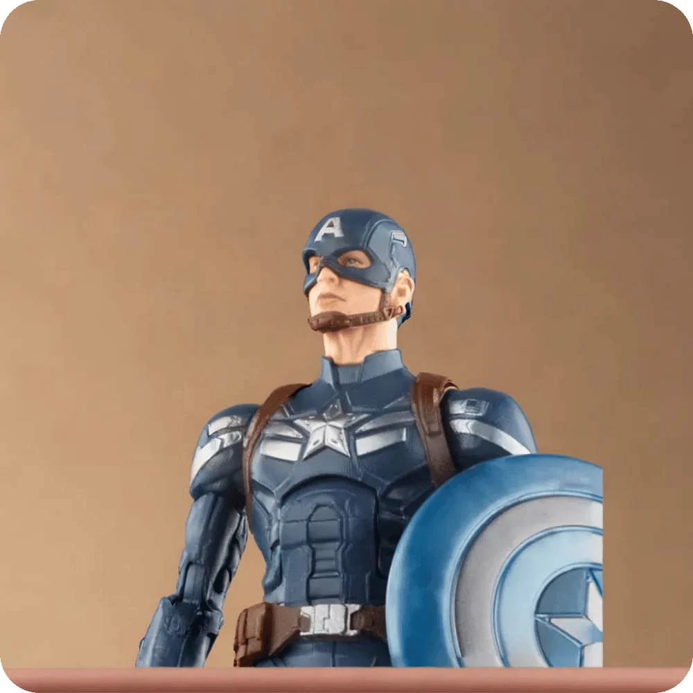 6 INCH SUPER HERO AVENGERS CAPTAN AMERICA MEDIUM