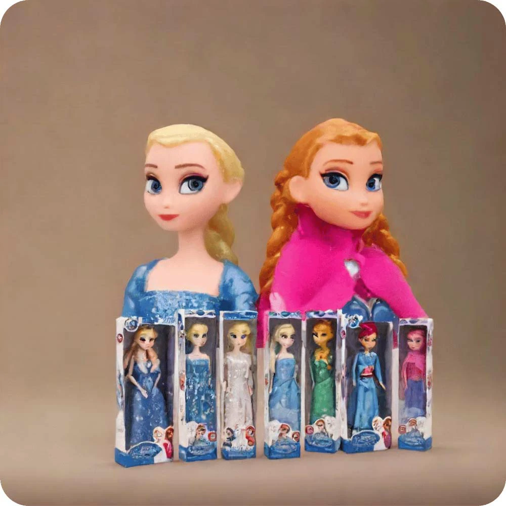 Disney Frozen 2 Elsa Anna Figure Princess Doll Toys Snow Queen Boys Girls Toys Elsa Dolls Clothes for Dolls
