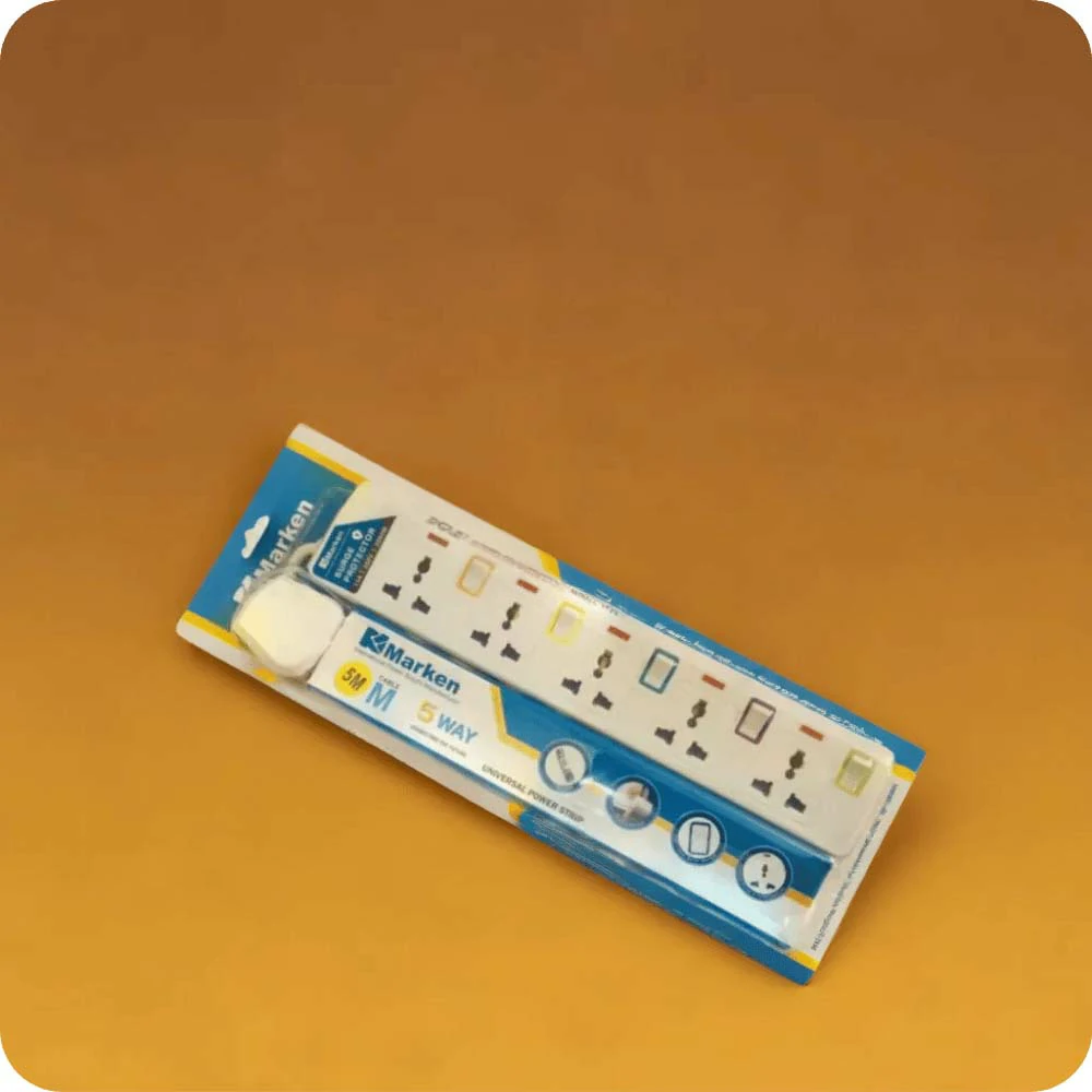 Marken 5 in 1 Universal Power Strip - NM-E105