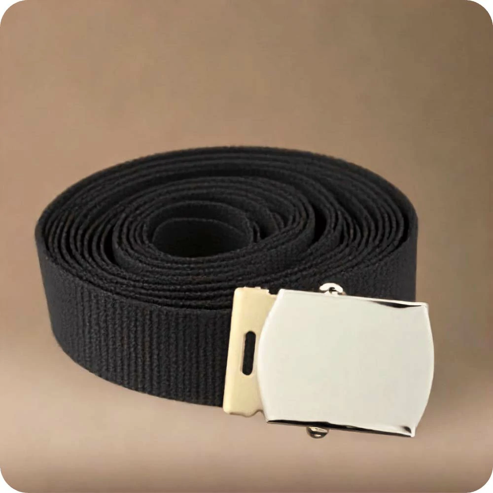 Army Universal Nylon Web Belt - Black