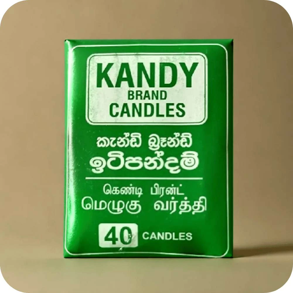 Kandy Brand Candles - 40Pcs