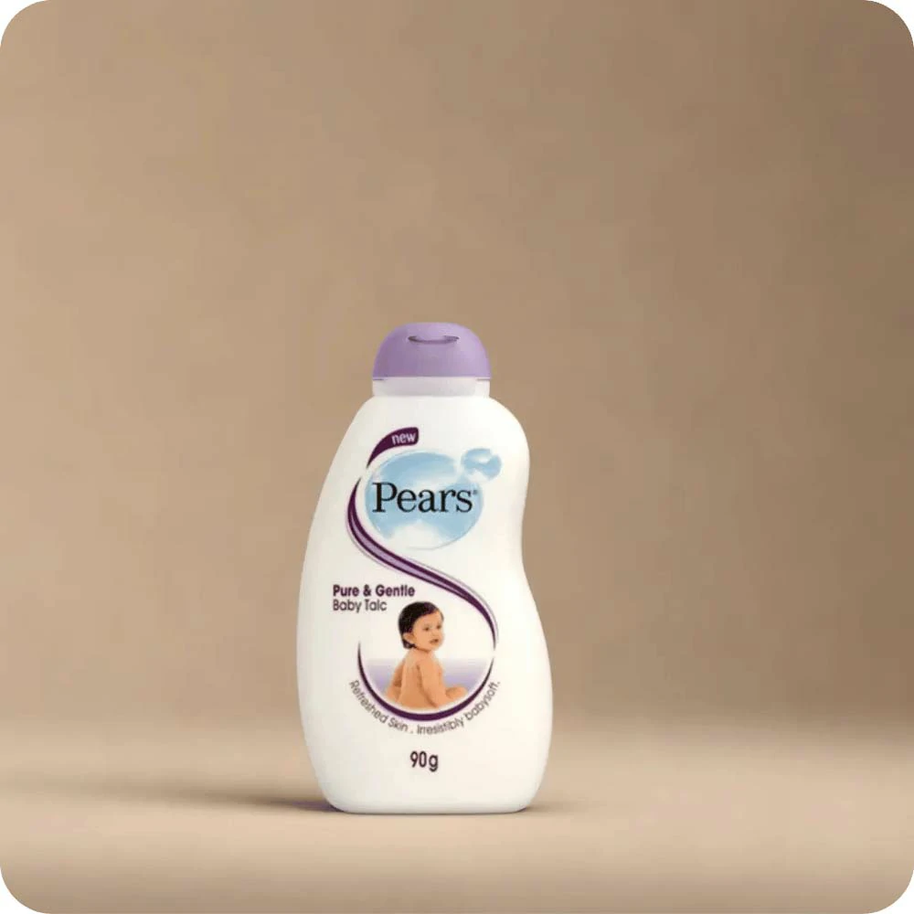 Pears Pure & Gentle Baby Talc 90g