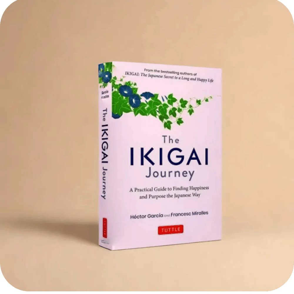 Ikigai Journey: A Practical Guide to Finding Happiness and Purpose the Japanese Way Book by Francesc Miralles and Hector Garcia