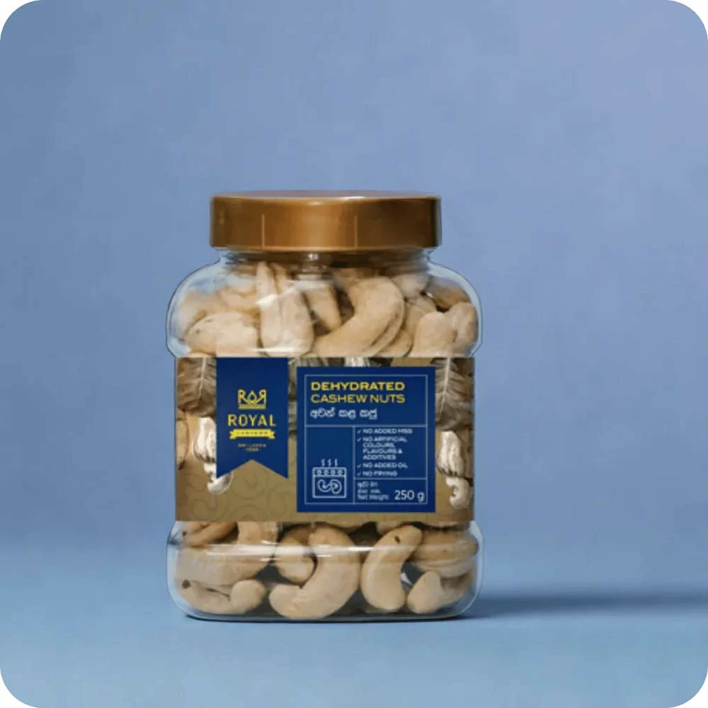 250g Dehydrated Cashew Nuts – PET Bottles