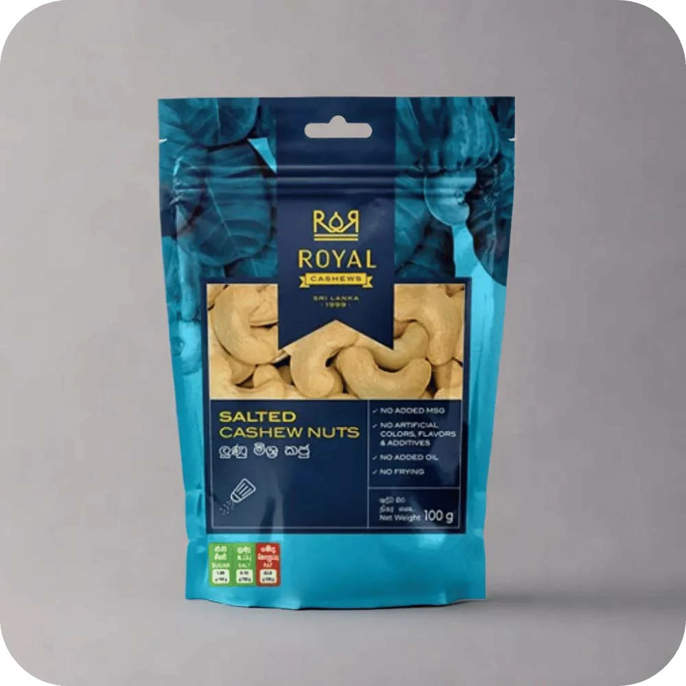 100g Salted Cashew Nuts Pack