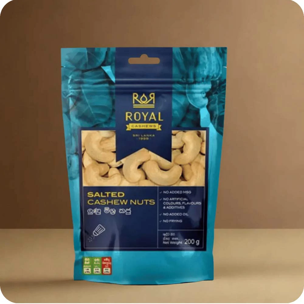 200g Salted Cashew Nuts Pack