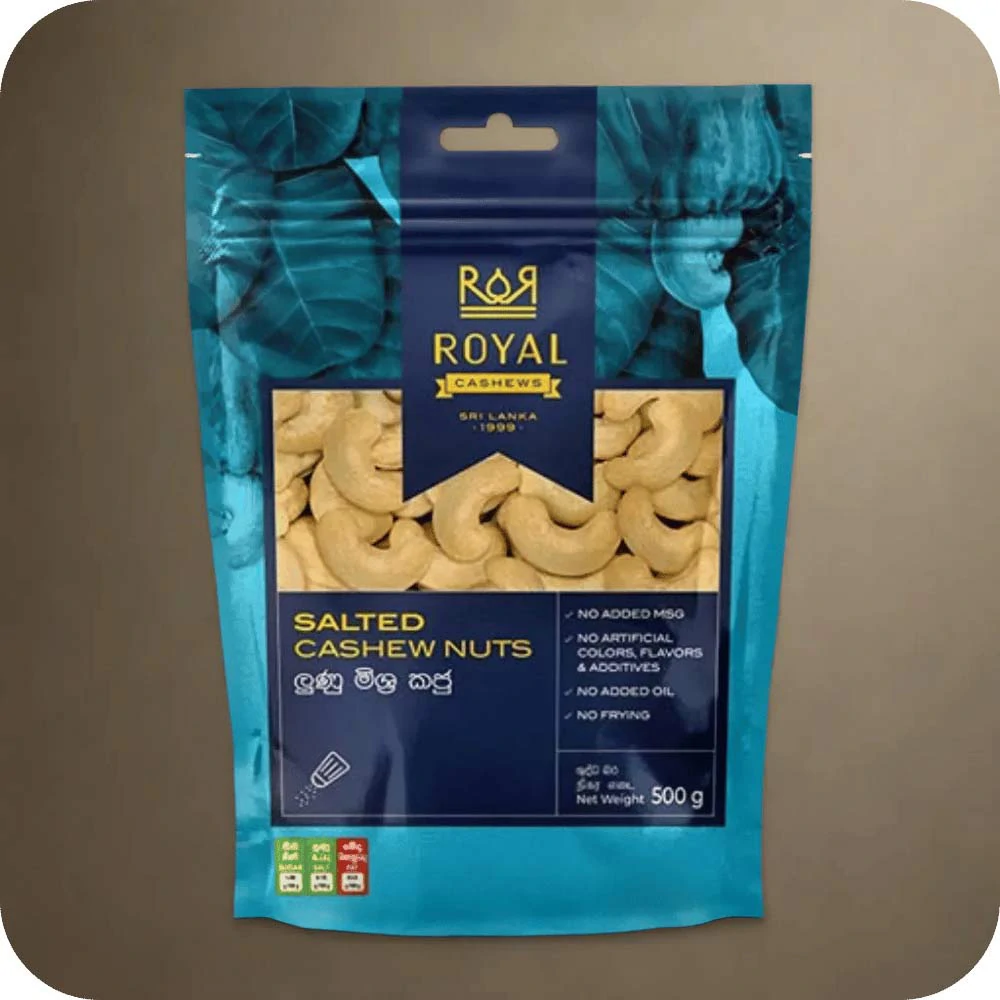 500g Salted Cashew Nuts Pack