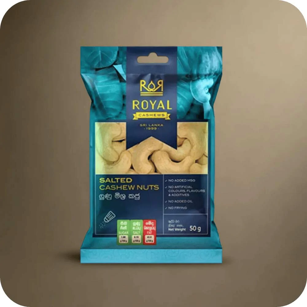 50g Salted Cashew Nuts Pack