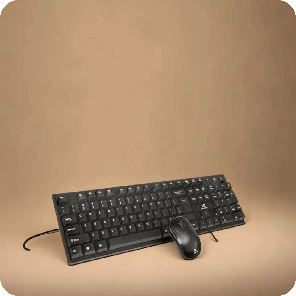 JEQANG – JK-1905 Combo Wired Business Keyboard and Mouse Set