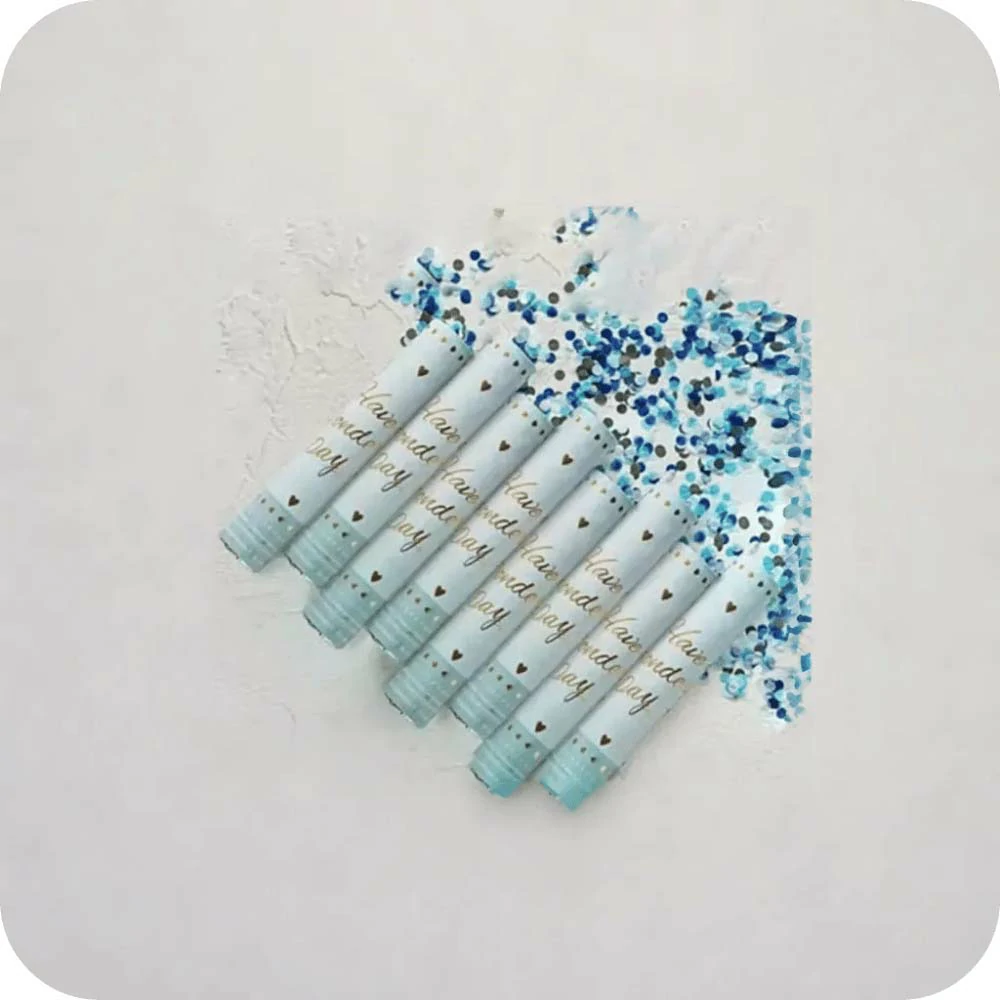 Confetti Cannon Tube Spring Turn Party Confetti Poppers Weeding Birthday Party Baby Shower Christmas Confetti Poppers Cannon