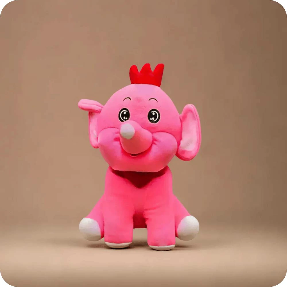 Pink elephant teddy