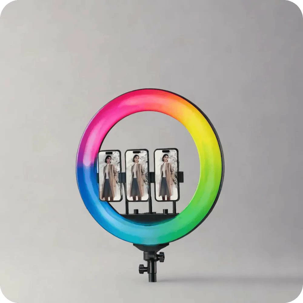 Plokama  Pro Soft LED RGB Ring light