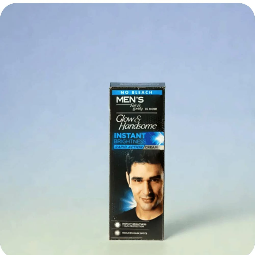 GLOW AND HANDSOME INSTANT BRIGHTNESS FACE CREAM 50G
