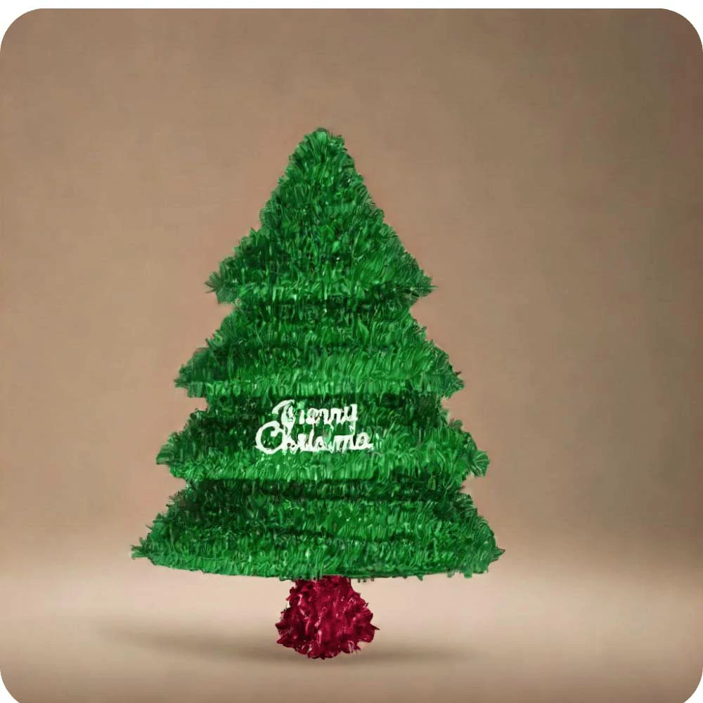 Christmas 3D Decorated Christmas Tree Door Wall Mantel.  (1.5Ft)