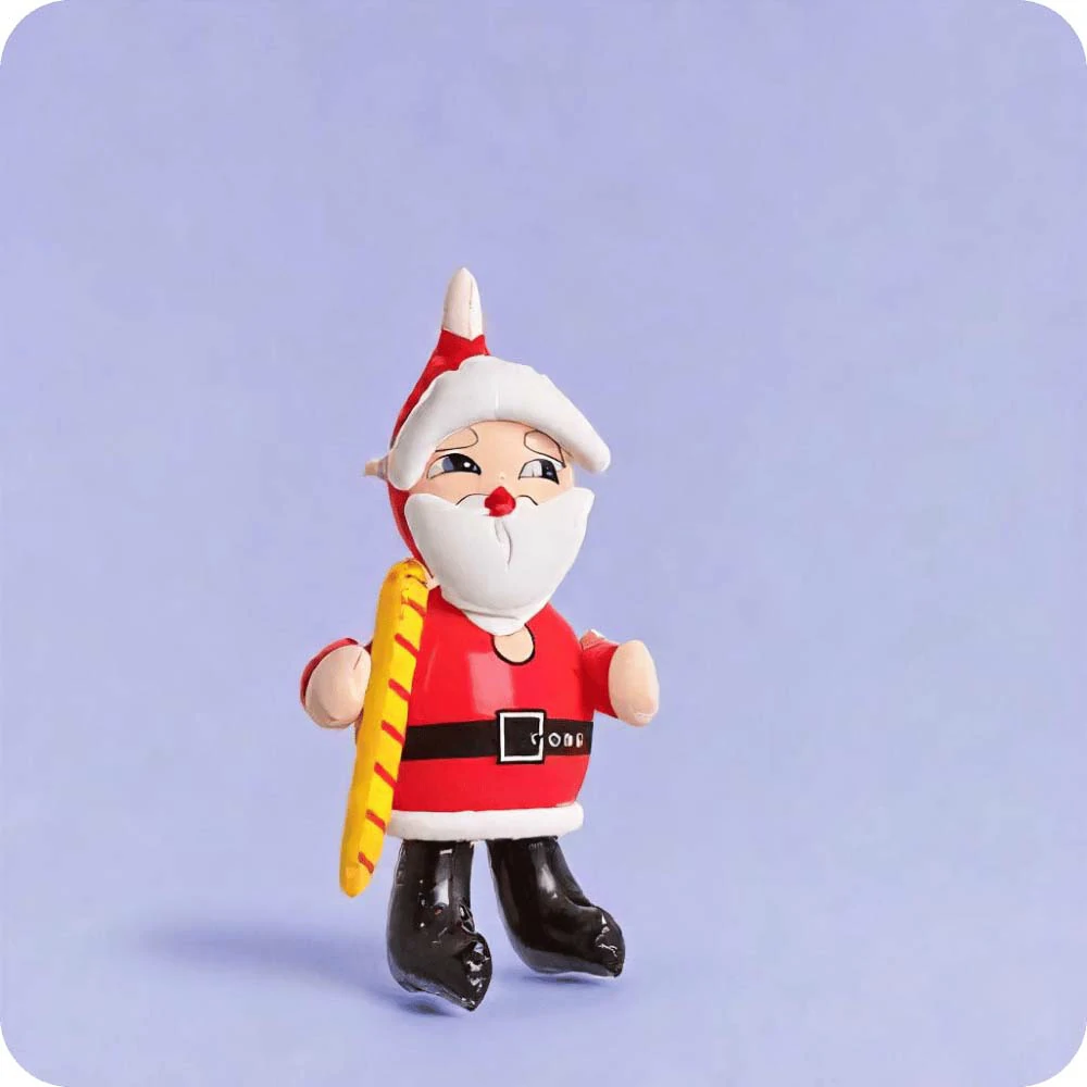 Festive Craetions Santa Claus Merry Christma Balloon for Christmas Decoration