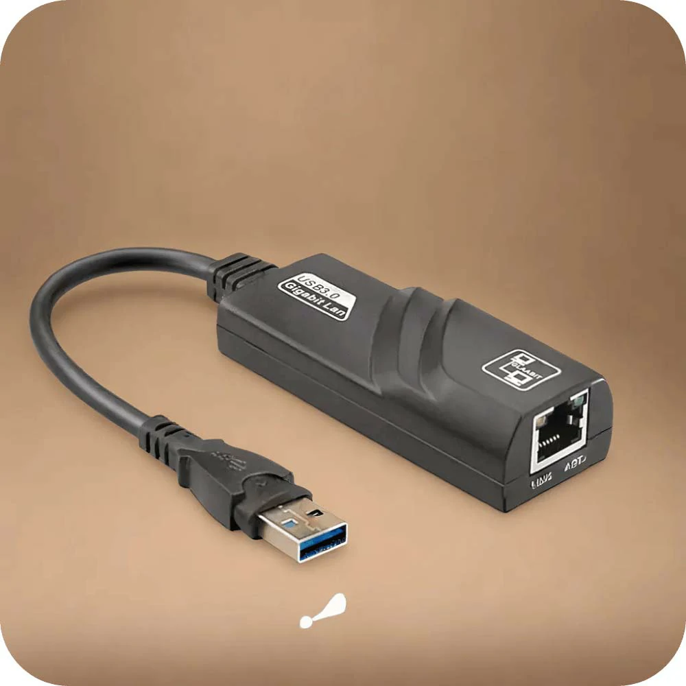 SB 3.0 Network Adapter, 1000 Mbps Switch Ethernet Adapter