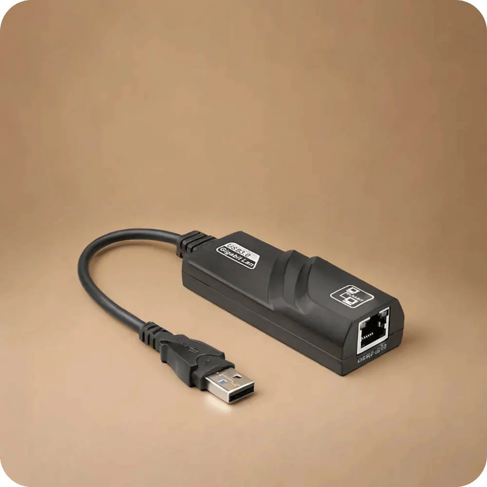 USB C to Ethernet Adapter RJ45 Type-C Gigabit Ethernet LAN Network Adapter