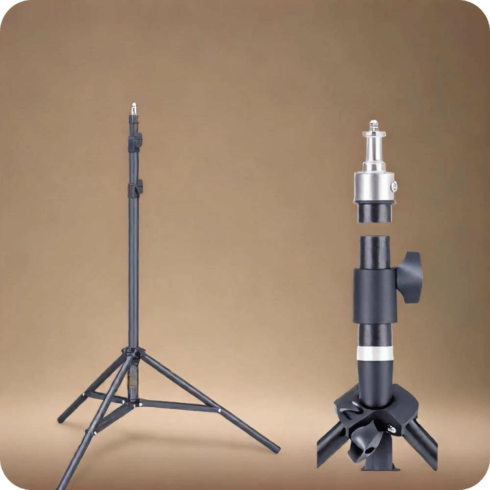 Plokama Spring Loaded Aluminum Tripod Stand