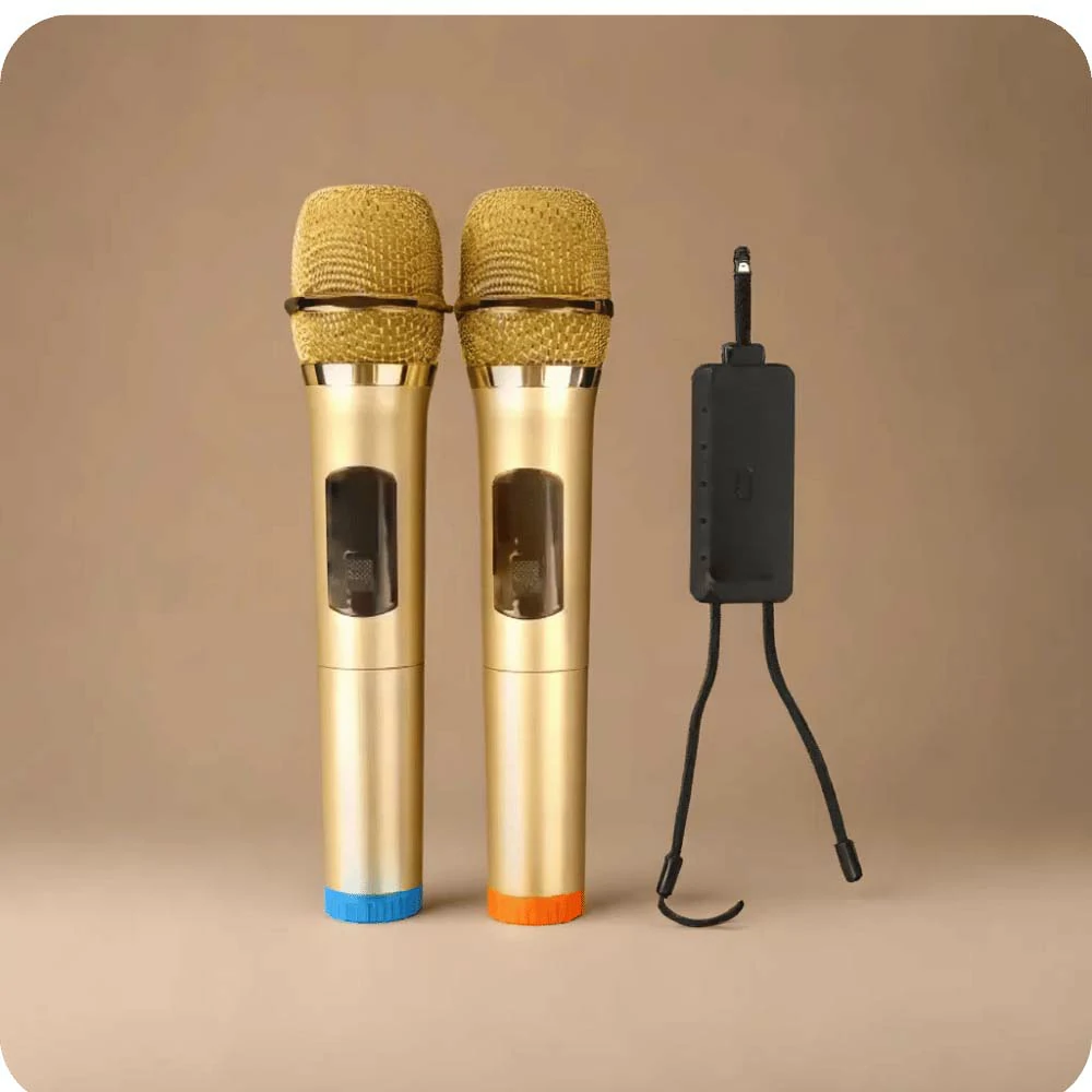 SHURE UK-27 gold 2 mics